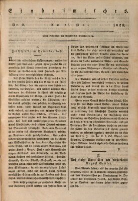 Abend-Zeitung Montag 15. Mai 1826