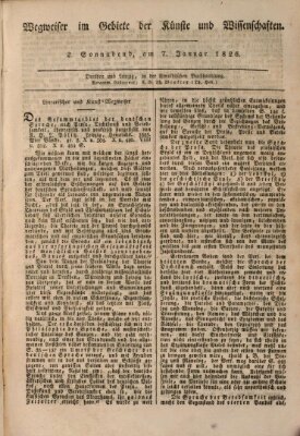 Abend-Zeitung Samstag 7. Januar 1826