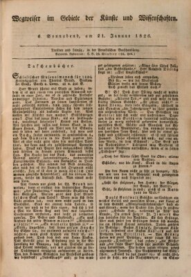 Abend-Zeitung Samstag 21. Januar 1826