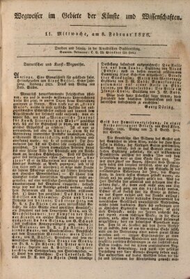 Abend-Zeitung Mittwoch 8. Februar 1826