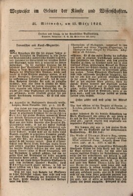 Abend-Zeitung Mittwoch 15. März 1826