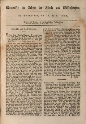 Abend-Zeitung Samstag 18. März 1826