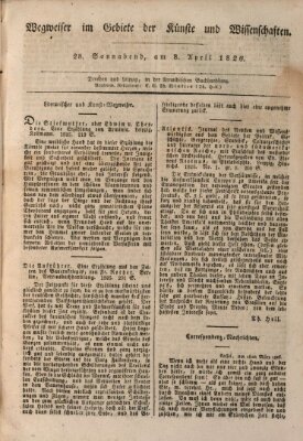 Abend-Zeitung Samstag 8. April 1826