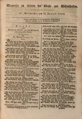 Abend-Zeitung Mittwoch 14. Juni 1826