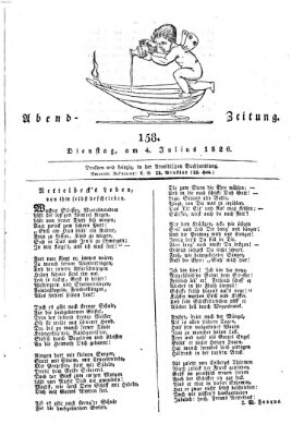 Abend-Zeitung Dienstag 4. Juli 1826