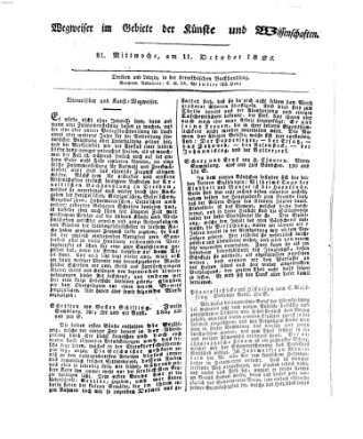 Abend-Zeitung Mittwoch 11. Oktober 1826