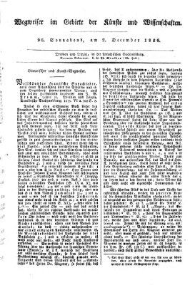 Abend-Zeitung Samstag 2. Dezember 1826