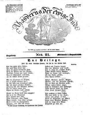 Ahasverus, der ewige Jude Mittwoch 11. August 1830