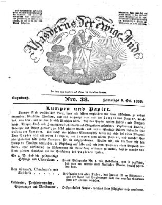 Ahasverus, der ewige Jude Samstag 9. Oktober 1830