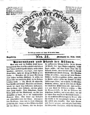 Ahasverus, der ewige Jude Mittwoch 24. November 1830