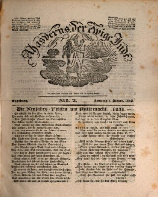 Ahasverus, der ewige Jude Samstag 7. Januar 1832