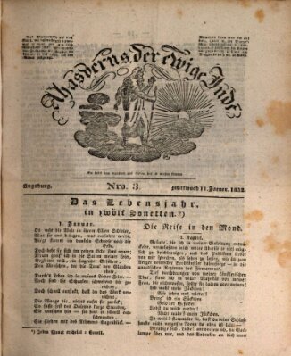 Ahasverus, der ewige Jude Mittwoch 11. Januar 1832