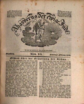 Ahasverus, der ewige Jude Samstag 4. Februar 1832