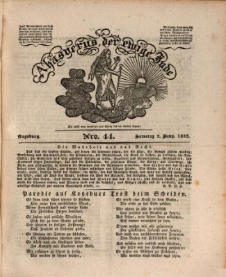 Ahasverus, der ewige Jude Samstag 2. Juni 1832