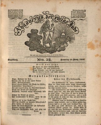 Ahasverus, der ewige Jude Samstag 30. Juni 1832