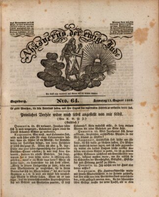 Ahasverus, der ewige Jude Samstag 11. August 1832