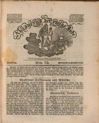 Ahasverus, der ewige Jude Mittwoch 19. September 1832