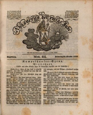 Ahasverus, der ewige Jude Samstag 20. Oktober 1832