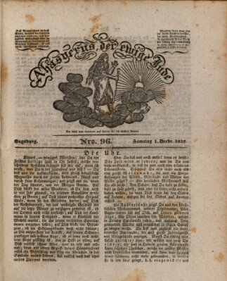 Ahasverus, der ewige Jude Samstag 1. Dezember 1832