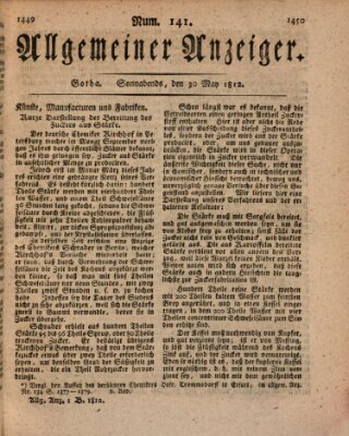 Allgemeiner Anzeiger der Deutschen Samstag 30. Mai 1812