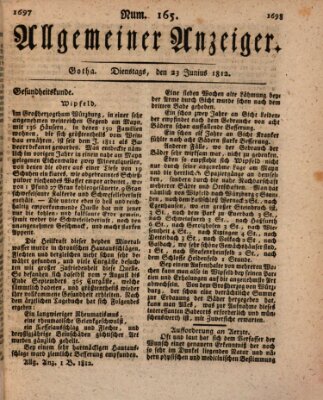 Allgemeiner Anzeiger der Deutschen Dienstag 23. Juni 1812