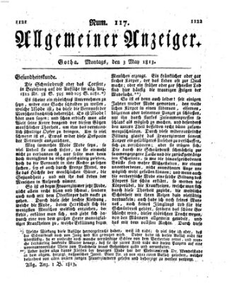 Allgemeiner Anzeiger der Deutschen Montag 3. Mai 1813