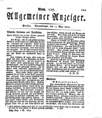 Allgemeiner Anzeiger der Deutschen Donnerstag 13. Mai 1813