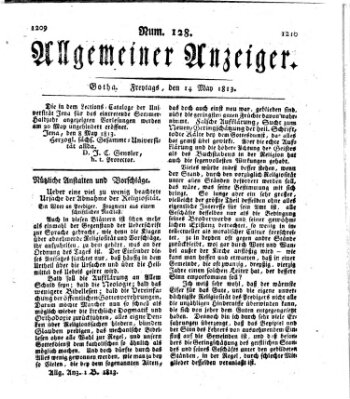 Allgemeiner Anzeiger der Deutschen Freitag 14. Mai 1813