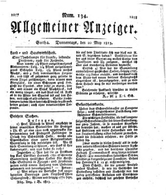 Allgemeiner Anzeiger der Deutschen Donnerstag 20. Mai 1813