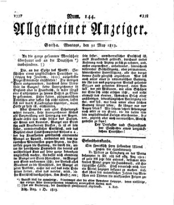 Allgemeiner Anzeiger der Deutschen Montag 31. Mai 1813