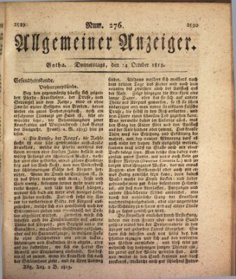 Allgemeiner Anzeiger der Deutschen Donnerstag 14. Oktober 1813