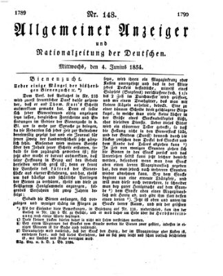 Allgemeiner Anzeiger und Nationalzeitung der Deutschen (Allgemeiner Anzeiger der Deutschen) Mittwoch 4. Juni 1834