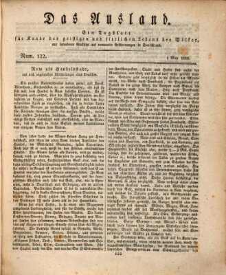 Das Ausland Donnerstag 1. Mai 1828