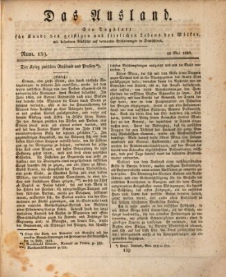 Das Ausland Sonntag 18. Mai 1828