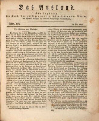 Das Ausland Mittwoch 28. Mai 1828