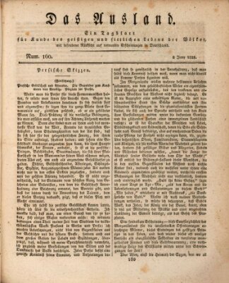 Das Ausland Sonntag 8. Juni 1828