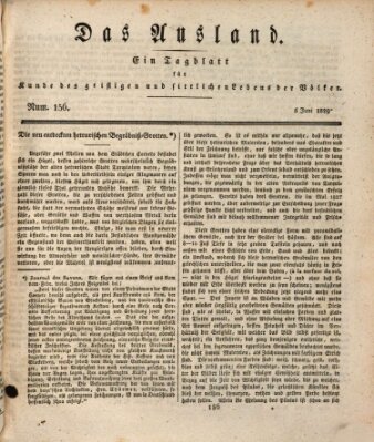 Das Ausland Freitag 5. Juni 1829