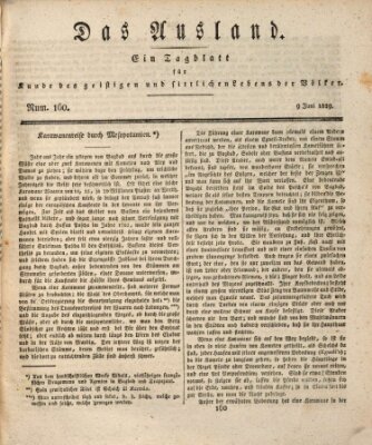 Das Ausland Dienstag 9. Juni 1829