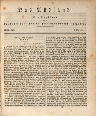 Das Ausland Samstag 8. Mai 1830