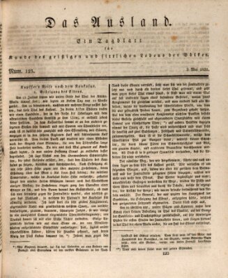 Das Ausland Dienstag 3. Mai 1831