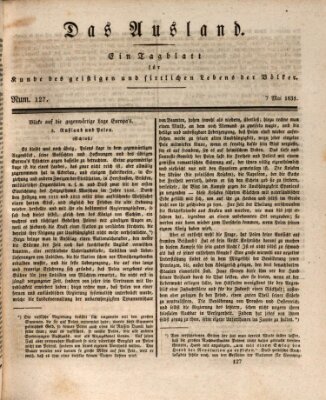 Das Ausland Samstag 7. Mai 1831