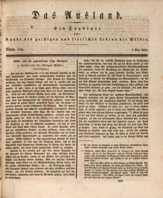 Das Ausland Sonntag 8. Mai 1831