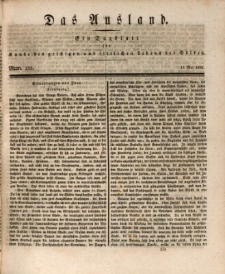 Das Ausland Sonntag 15. Mai 1831