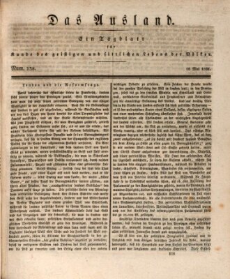 Das Ausland Mittwoch 18. Mai 1831