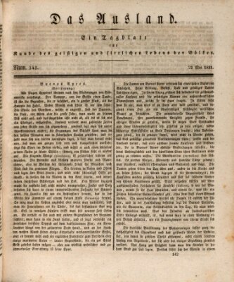 Das Ausland Sonntag 22. Mai 1831