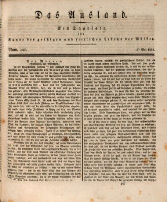 Das Ausland Freitag 27. Mai 1831