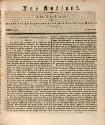 Das Ausland Samstag 28. Mai 1831