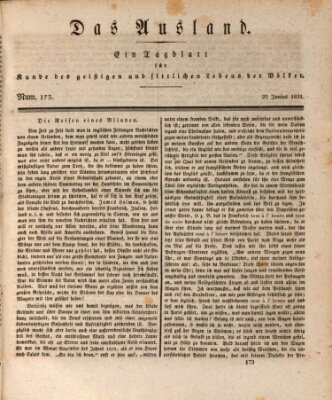 Das Ausland Mittwoch 22. Juni 1831