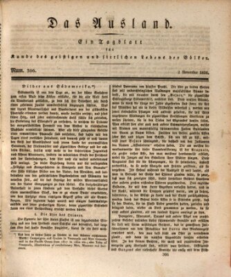 Das Ausland Mittwoch 2. November 1831