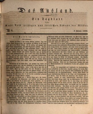 Das Ausland Freitag 6. Januar 1832